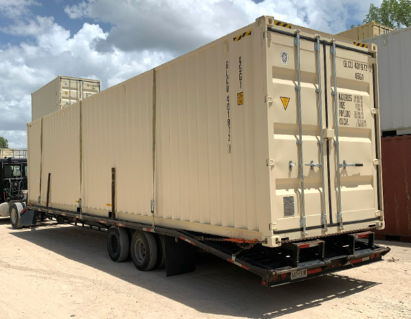 High Cube- One Trip, on trailer