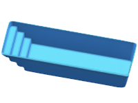 3 step pool for container